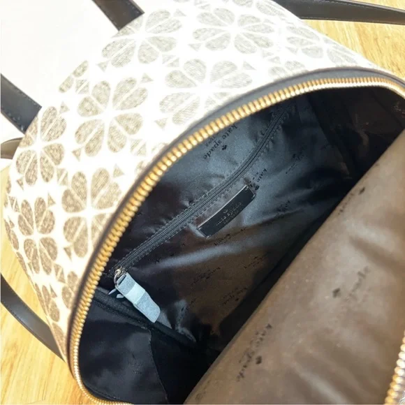 Kate Spade Spade Flower Medium Backpack Signature
Logo Black Multi NWT - Picture 11 of 17